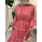 Shamrock Elbise - Pembe - Standart