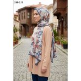 Sharell Fransız İpeği Şal (Gri) 248-120
