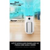 Shark 130M² 10 Yıl Filtre Evcil Hayvan Tüyü ve Koku Giderici Aktif Karbon Hepa Filtreli Profesyonel Hava Temizleyici - Beyaz