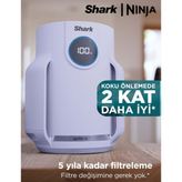 Shark 5 Yıl Uzun Ömür Filitre Anti-Alerjen Koku Giderici ve Ultra Sessiz Hepa Filtreli Kompakt Akıllı Hava Temizleyici Compact Pro Lavender (Mor)