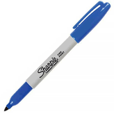 Sharpie 1741833 Fine Point Permanent Mavi Markör
