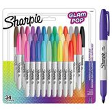 Sharpie Glam Pop Fine Permanent Marker 34'lü Kalem Seti