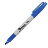 Sharpie Permanent Fine Yuvarlak Uçlu 12'li Mavi Markör