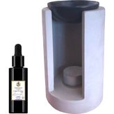 Shemsa Naturals Buhurdanlık Seti ( Concart Curve + Purefume Lavender - 30 ml )