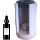 Shemsa Naturals Buhurdanlık Seti ( Concart Curve + Purefume Timeless - 30 ml )