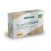 Shiffa Home D3 Ve K2 Vitamini 1340 Mg Softjel