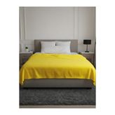 SHIPLA HOME Tek Kişilik Sarı Dama Desenli Pike. Damalı Otel Pikesi 160x230