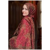 Shiraa Red Rose Premium Kaşmir Şal