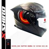 SHIRO KASK 100247 FULLFACC RAPTÖR MAMBA _L SİYAH