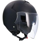 Shiro SH-64SV Tokio Solid Açık Siyah Motosiklet Kaskı