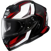 Shoei Neotec 3 Grasp Tc-5 Çene Açılır Siyah-Beyaz-Kırmızı Motosiklet Kaskı