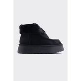 Shoemark Boss Siyah Süet Kadın Bot