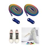 Shoes Comfort Pratik Bağlanmayan Akıllı Bağcık , Lastikli Esnek Yeni Nesil ,Spor, Bot Ayakkabı Bağcığı 1 Çift