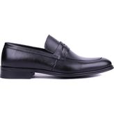 Shoetyle Fosco - Hakiki Deri Siyah Renk Günlük Erkek Ayakkabı - 3203