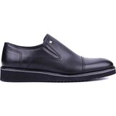 Shoetyle Fosco - Hakiki Deri Siyah Renk Günlük Erkek Ayakkabı - 3214
