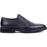 Shoetyle Fosco - Hakiki Deri Siyah Renk Günlük Erkek Ayakkabı - 3257