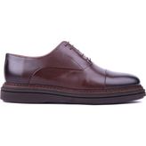 Shoetyle - Hakiki Deri Kahverengi Erkek Günlük Ayakkabı - 250-2035