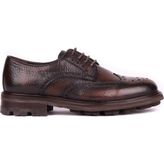 Shoetyle - Hakiki Deri Kahverengi Günlük Erkek Ayakkabı 500-7067
