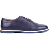 Shoetyle - Hakiki Deri Lacivert Renk Günlük Erkek Ayakkabı - 900-5089