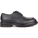 Shoetyle - Hakiki Deri Siyah Renk Günlük Erkek Ayakkabı 500-7069