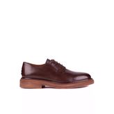 Shoetyle - Kahverengi Hakiki Deri Bağcıklı Erkek Ayakkabı 666-4052