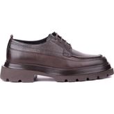 Shoetyle - Kahverengi Hakiki Deri Bağcıklı Günlük Erkek Ayakkabı 115-K609