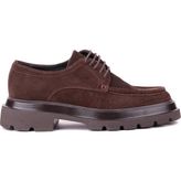 Shoetyle - Kahverengi Hakiki Süet Bağcıklı Günlük Erkek Ayakkabı 115-K432