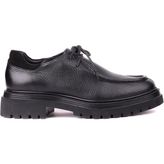 Shoetyle - Siyah Renk Hakiki Deri Bağcıklı Erkek Günlük Ayakkabı 115-K600 - Kahverengi