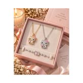 shop HELLO KITTY 3’LÜ ÇELİK SET (2 KOLYE+BİLEKLİK)