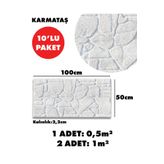 shop Taş Görünümlü Strafor Duvar Paneli (10'lu Paket)
