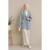ShopFast Cep Detaylı Kimono-Ceket