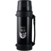 Shotay Çelik Termos 2000ML Siyah - 2 lt