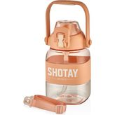 Shotay Rıbbon Grıp Matara Pembe 1000 Ml.