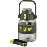 Shotay Rıbbon Grıp Matara Siyah 1000 Ml.