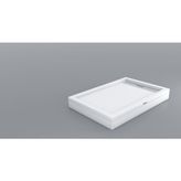 Shower 70 cm x 130 cm Drop Dikdörtgen Panelli Duş Teknesi