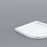 Shower 75x75 cm Oval Flat Duş Teknesi