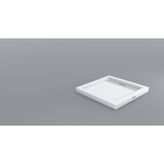 Shower 80x80 Drop Kare Monoblok Duş Teknesi H:8 Cm