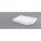 Shower 90X150 Oval Asimetrik Duş Teknesi (Panelli)