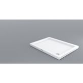 Shower Dikdörtgen Flat Duş Teknesi 80*90