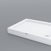 Shower Dikdörtgen Panelli 100x130 cm Duş Teknesi