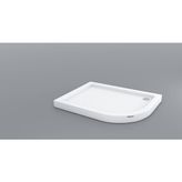Shower Oval Asimetrik Monoblok 80x110 cm Duş Teknesi