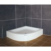 Shower Oval Panelli 120x120 cm Duş Teknesi