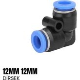 Shuivan Shuıvan Pnömatik Rekor 12MM Dirsek Ek Dönüş - Şipşak