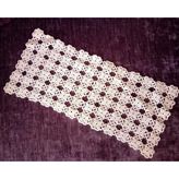 Sıa El İşi Dantel Tığ İşi Bej 36X15,5Cm