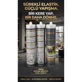 Siba Beyaz silikonize mastik
