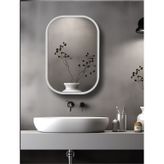 Side Beyaz 45X60Cm /Banyo Dolabı Aynalı / Lavabo Üstü Dolap / Banyo Düzenleyici / Aynalı Dolap Beyaz