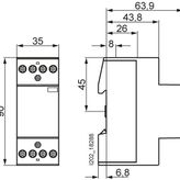 Siemens 5TT5831-0 3NO 1NC 25A Insta Kontaktör