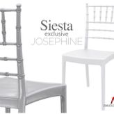 Siesta 050 Josephine Beyaz Sandalye