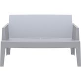 Siesta 063 Box Sofa Contract Gümüş Çift Kişilik Sandalye