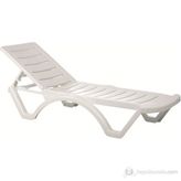 Siesta 076 Aqua Beyaz 4 Adet Şezlong